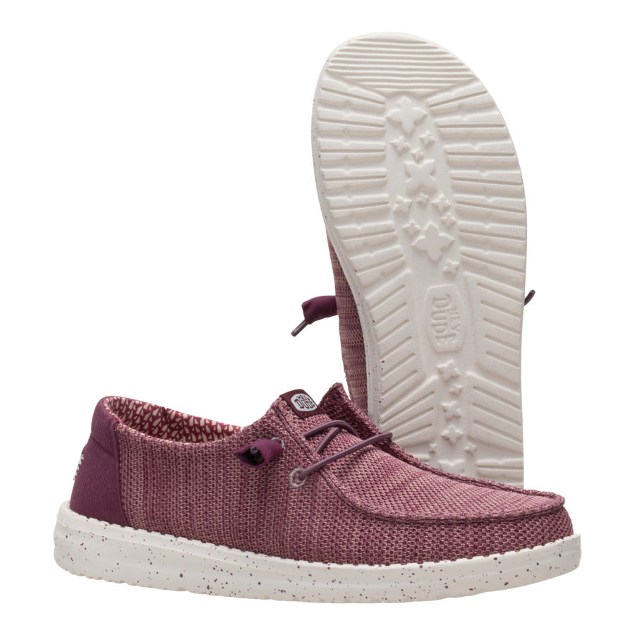 Wendy Stretch Sox - Burgundy - Image 4