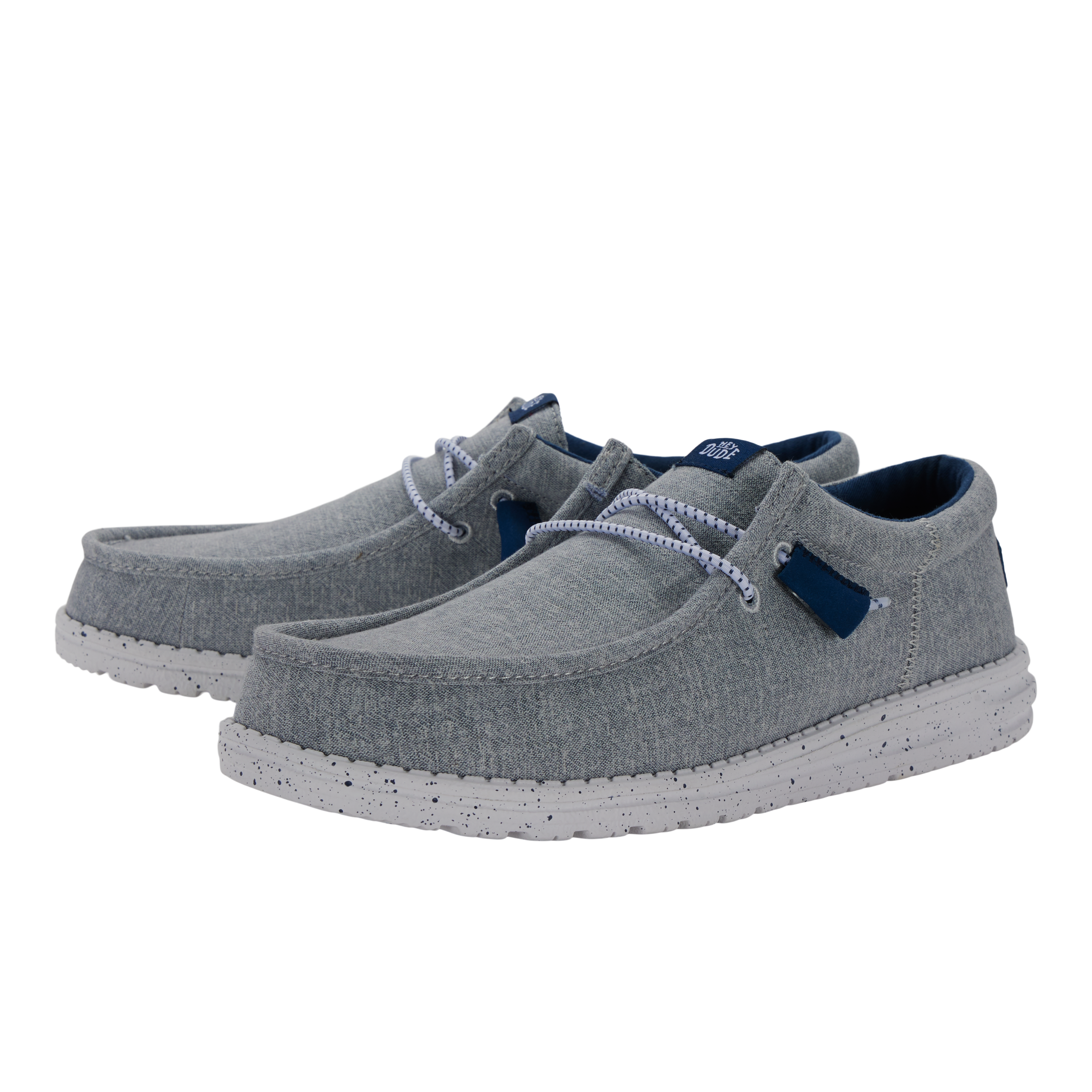 Wally Funk Heathered Knit - Grey Blue - Image 2