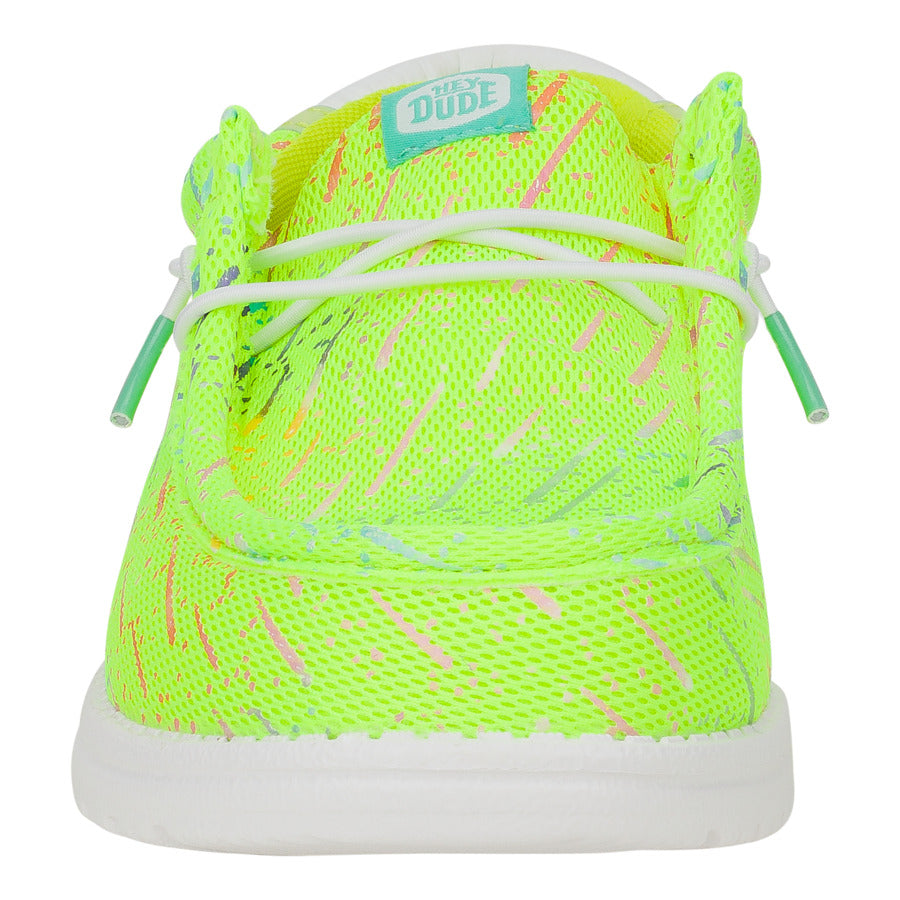 Wally Party Mesh - Lime Punch/White - Image 4
