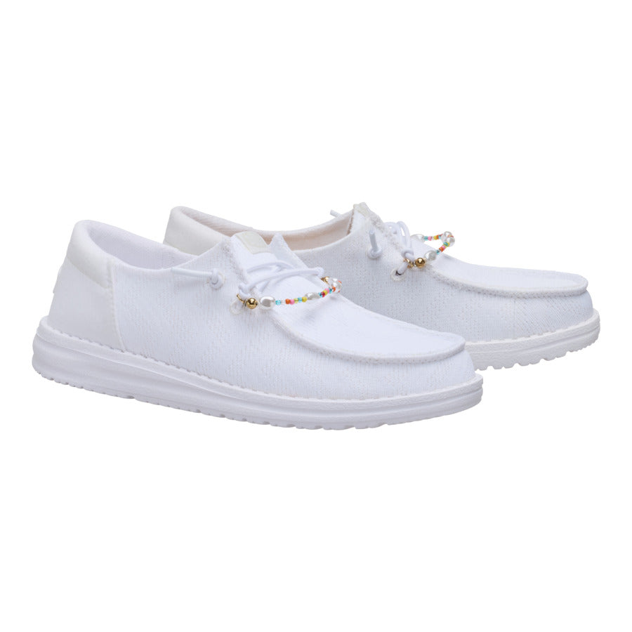 Wendy Funk Mesh Shoelry - White - Image 2
