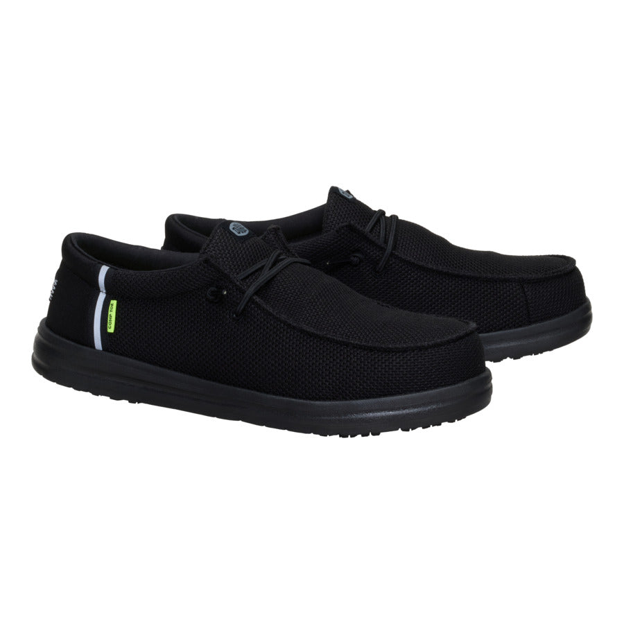 Wally Work Comp Toe - Black/Black - Image 2