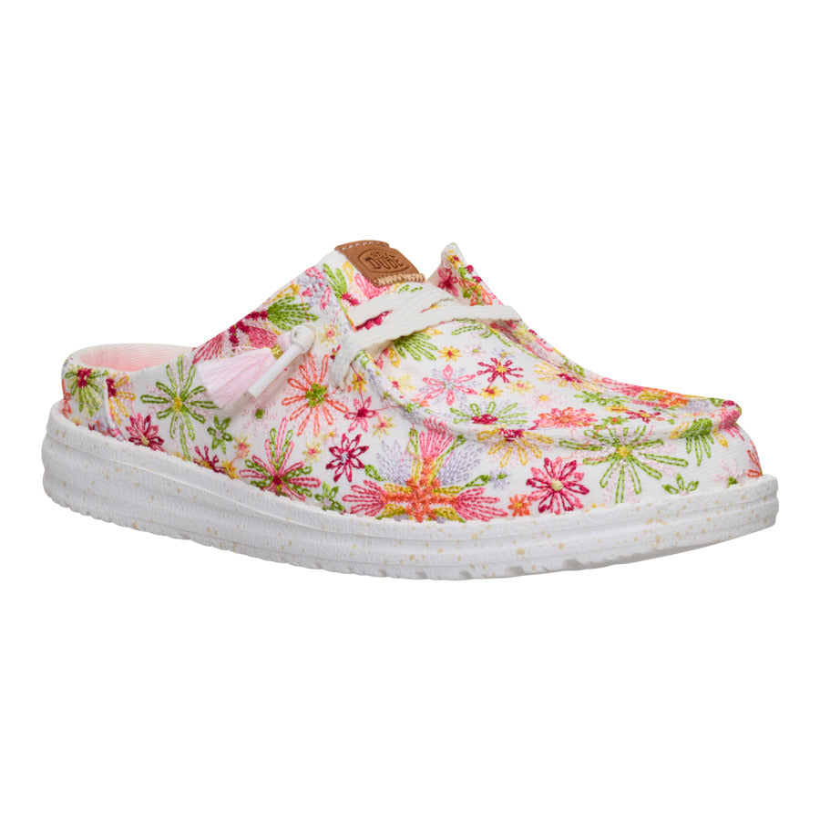 Wendy Slip Embroidered Floral - White/Multi - Image 7