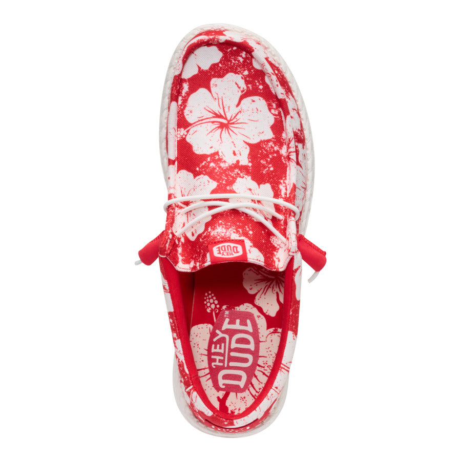 Wally Hawaiian - Red/White - Image 6