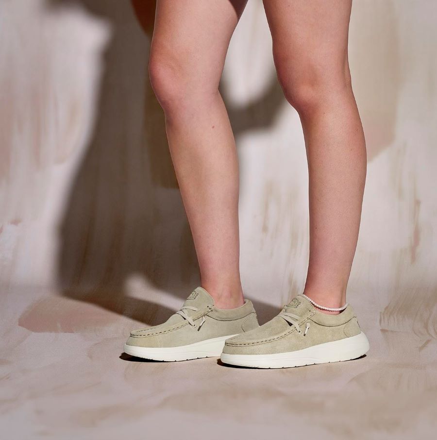 Wendy Comf Suede - Stone Grey/Silver Birch - Image 2