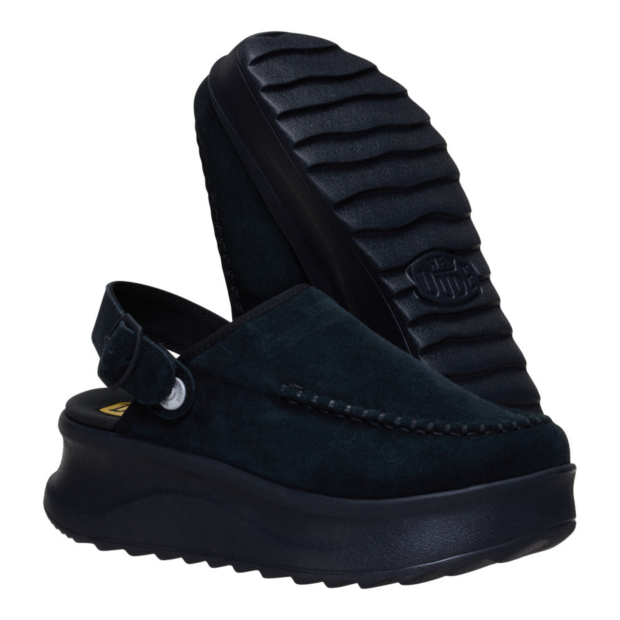 Delray Clog Suede - Black - Image 4