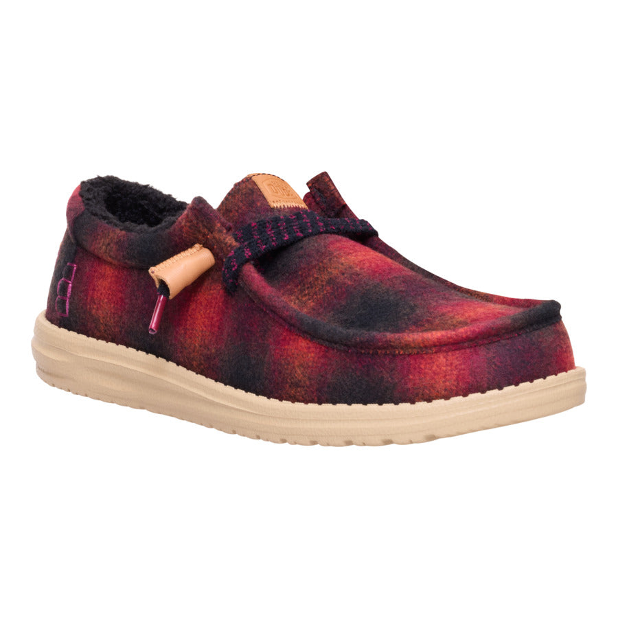 Wally Cozy Plaid - Red Plaid/Black - Image 7