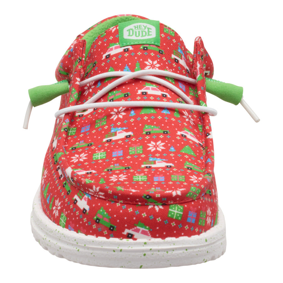 Wally Holiday Sweater - Red/Green/Multi - Image 4