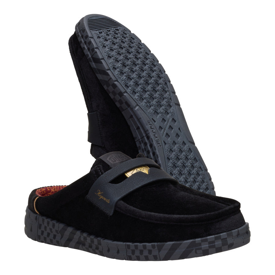 Wally Slip Hogwarts Loafer - Black/Gold - Image 3